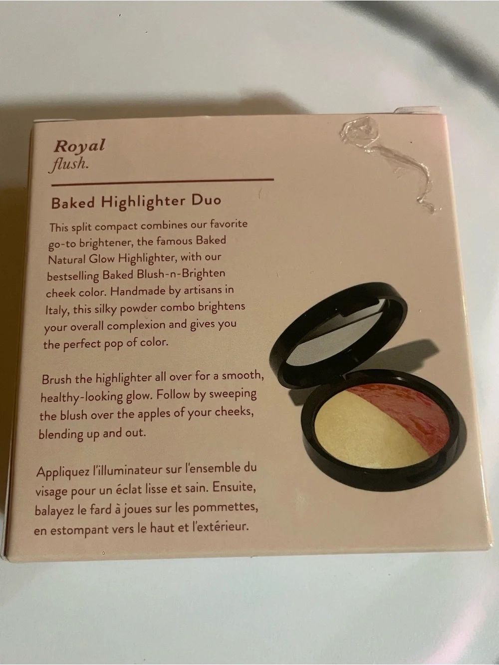 New Laura Geller Baked Blush-N-Highlight Duo